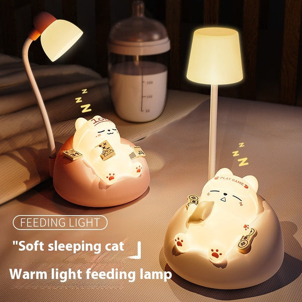 Creative Sleeping Cat Lamp