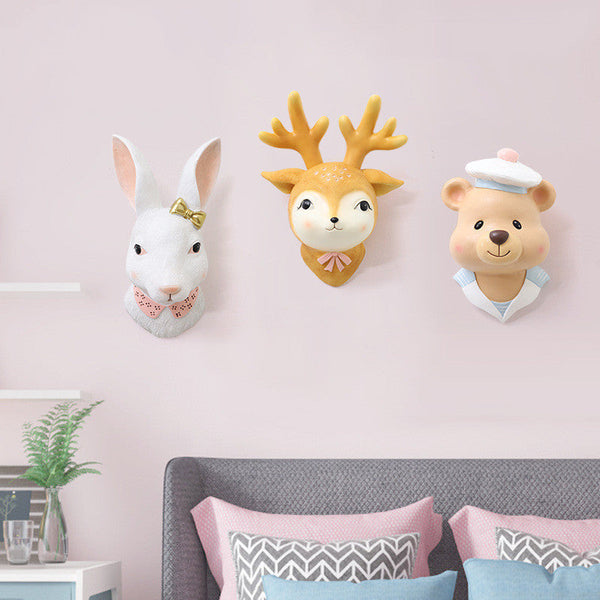 Cartoon Rabbit Wall Decor