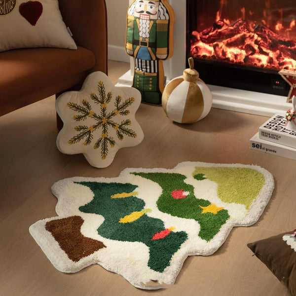 Festive Footsteps Holiday Rug Collection